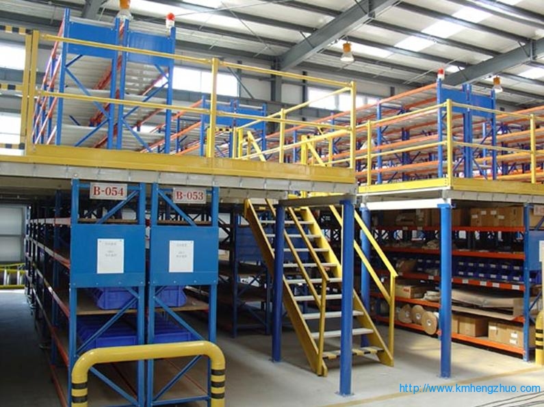 HZ-688型閣樓式貨架應用案例 HZ-688型閣樓式貨架應用案例